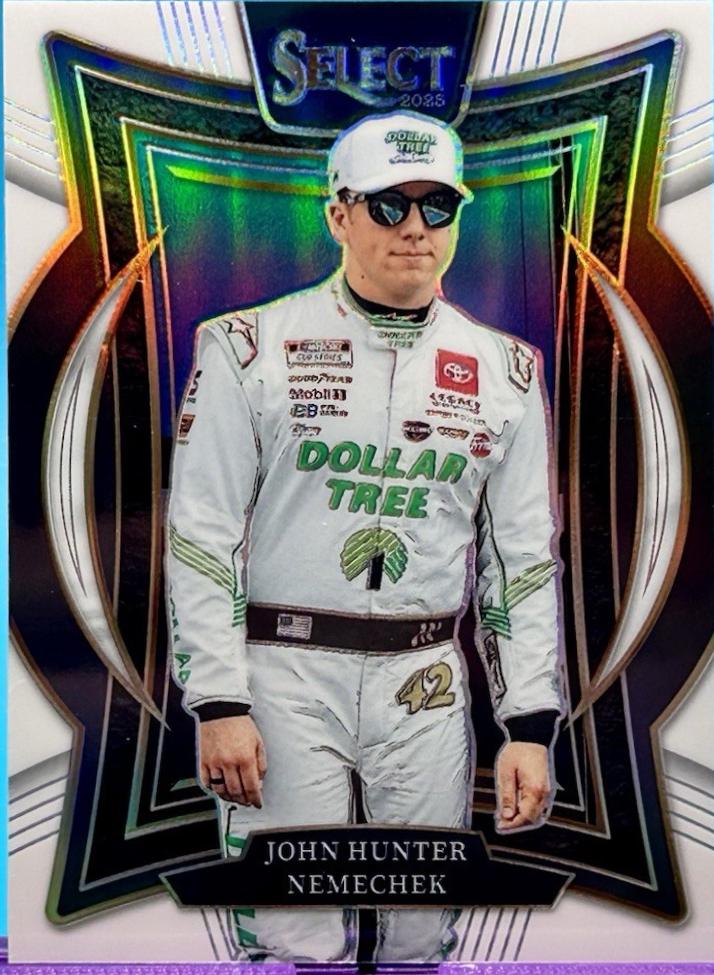 John Hunter Nemechek [White Prizm] #48