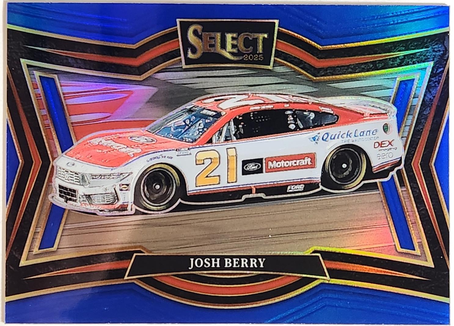 Josh Berry [Blue Prizm] #172