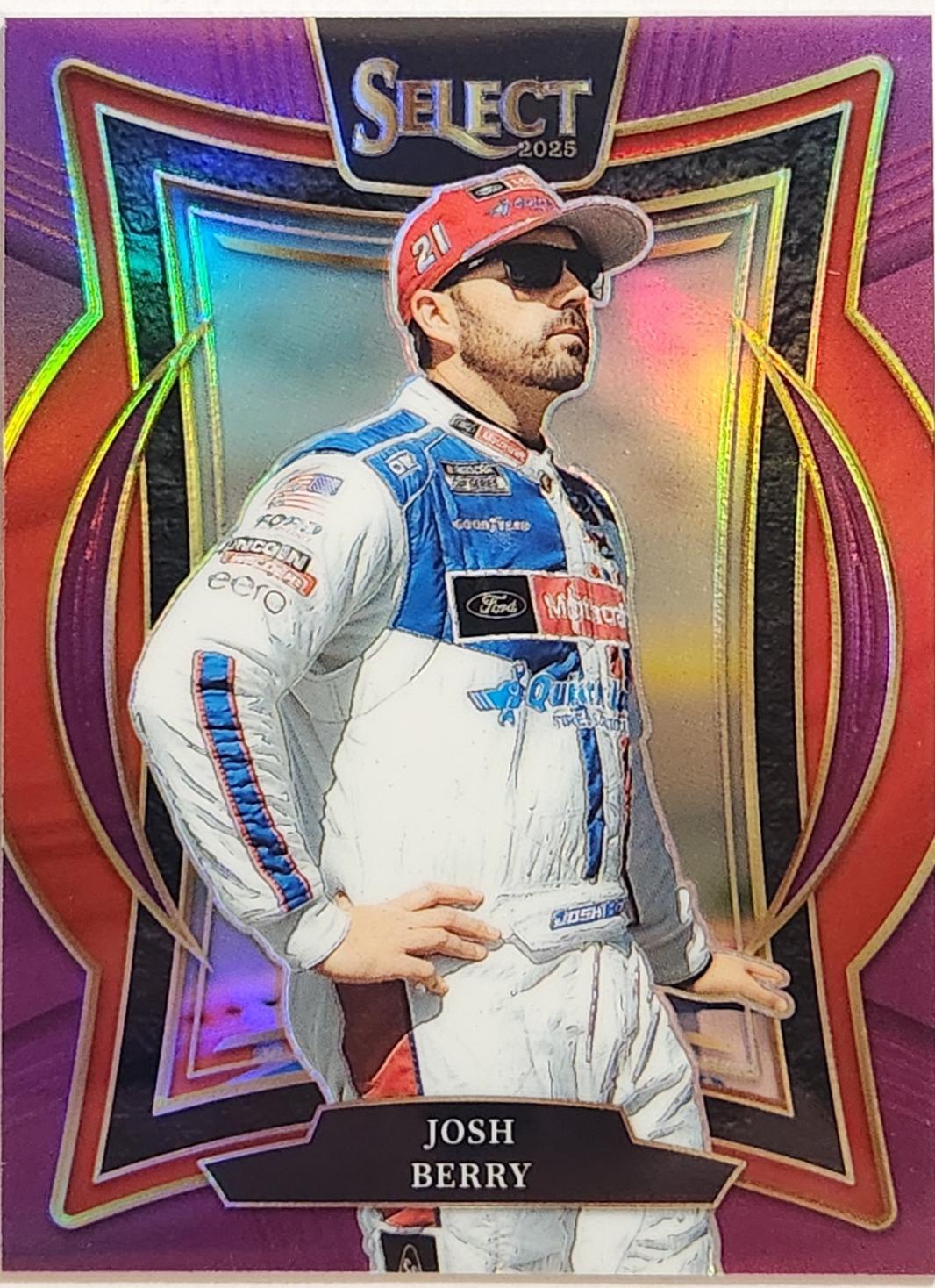 Josh Berry [Light Blue Prizm] #72