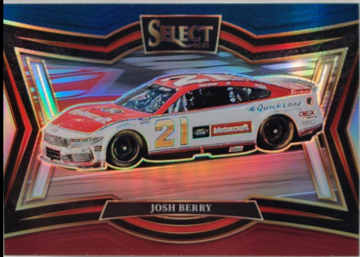 Josh Berry [Red Blue Prizm] #172