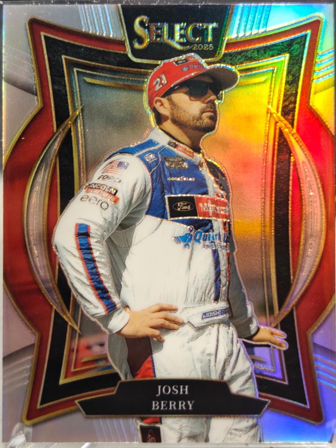 Josh Berry [Silver Prizm] #72