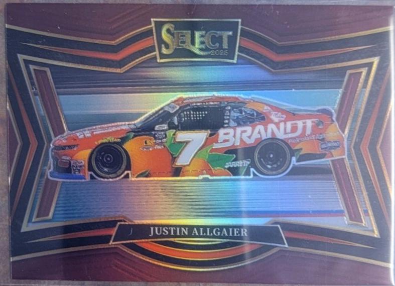 Justin Allgaier [Maroon Prizm] #183