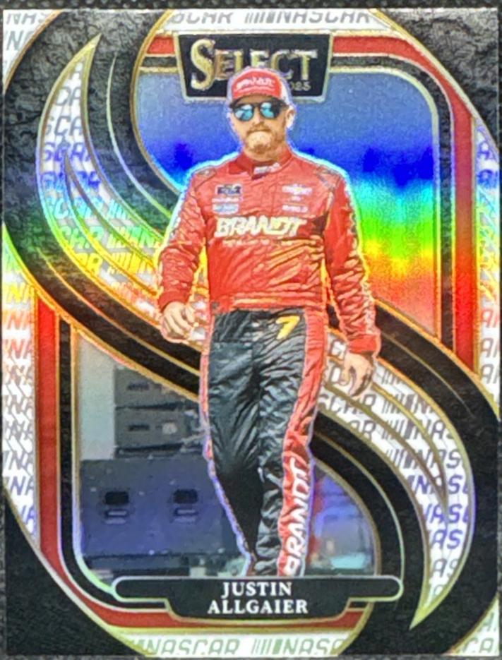 Justin Allgaier [Silver NASCAR Logo] #283