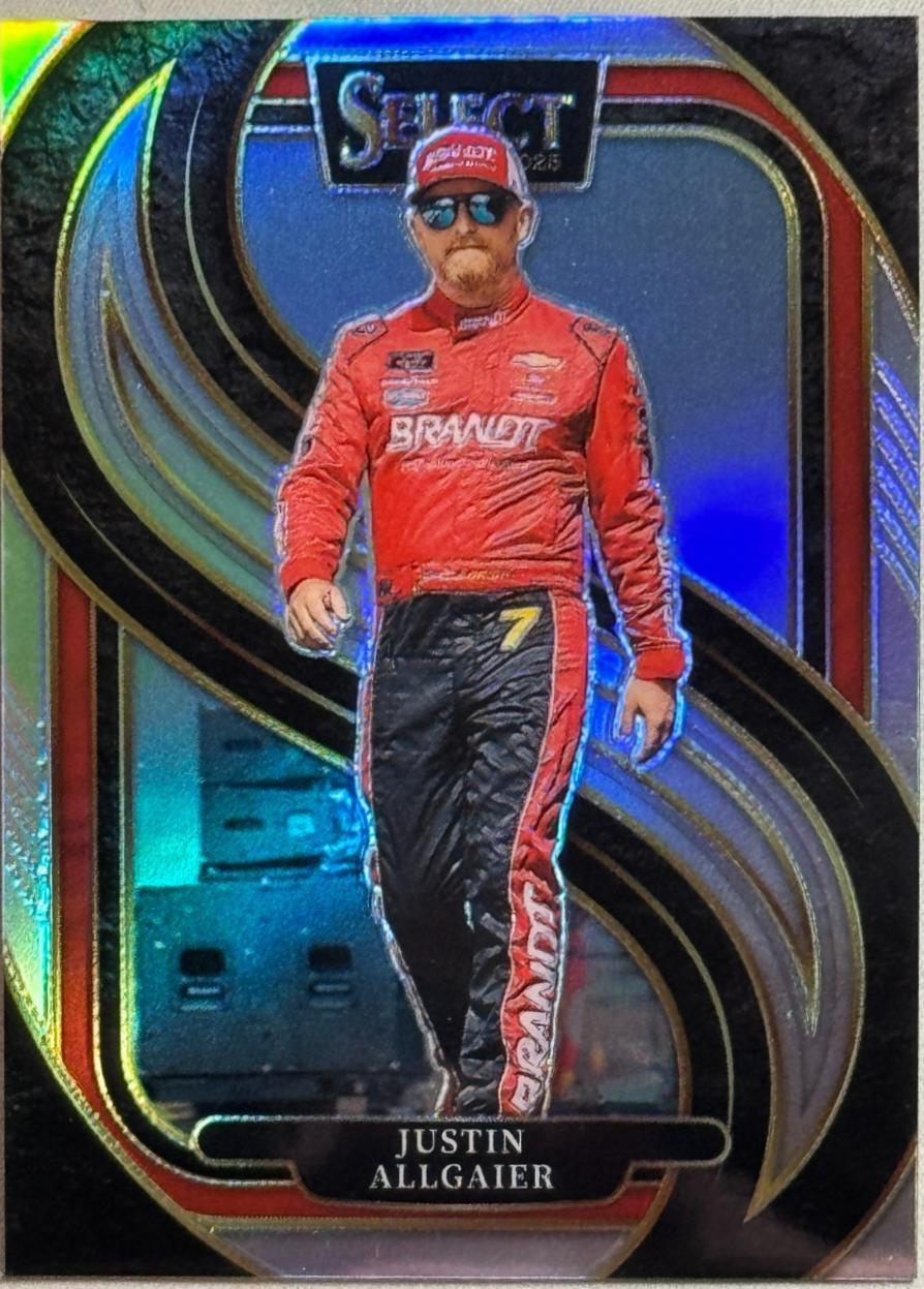 Justin Allgaier [Silver Prizm] #283