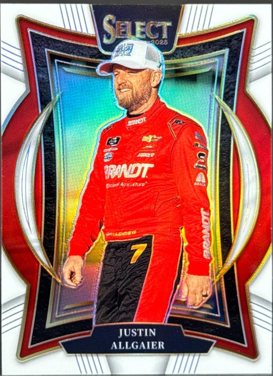 Justin Allgaier [White Prizm] #83