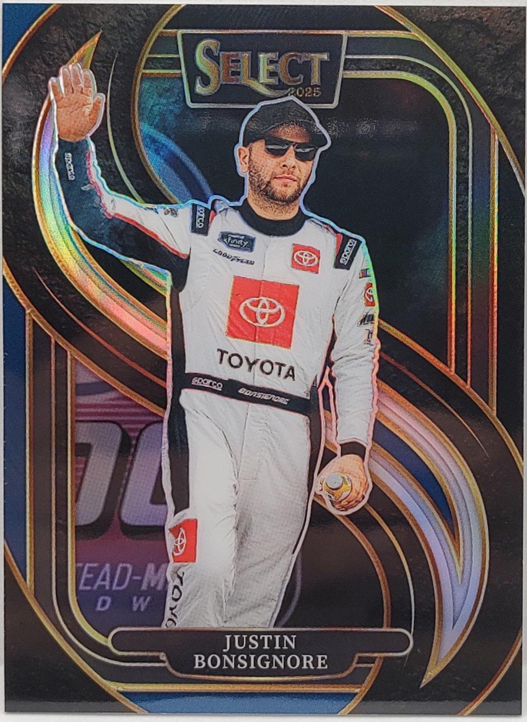 Justin Bonsignore [Black Blue Prizm] #37
