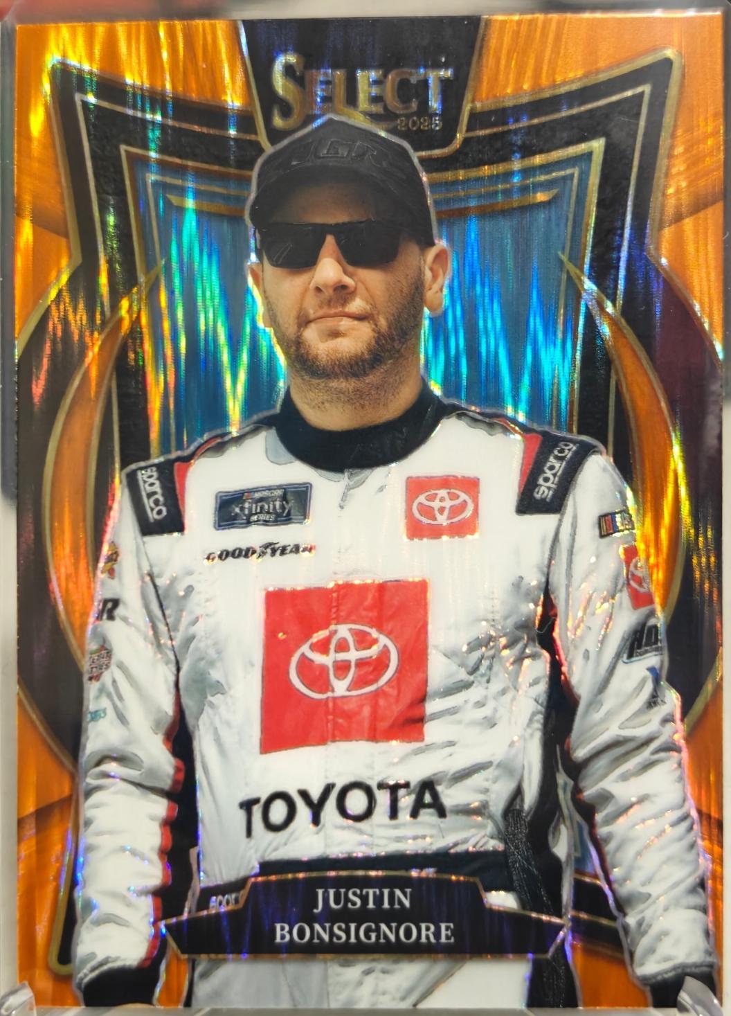 Justin Bonsignore [Orange Flash Prizm] #37