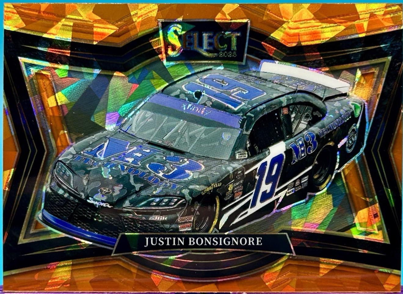 Justin Bonsignore [Orange Ice Prizm] #137