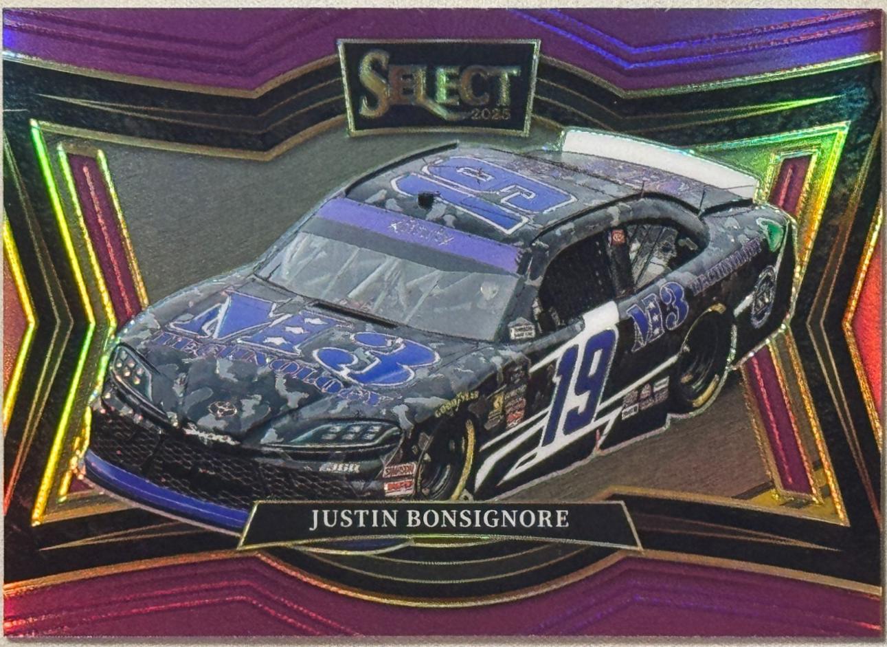 Justin Bonsignore [Purple Prizm] #137