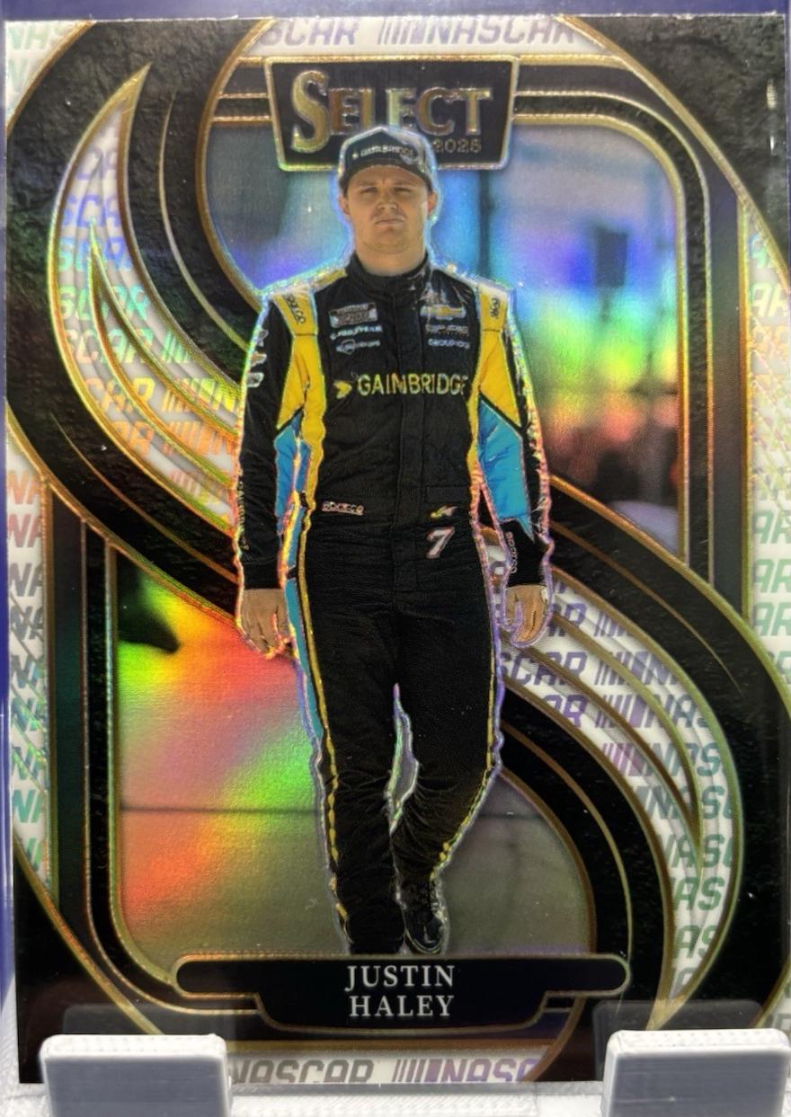 Justin Haley [Silver Prizm] #264