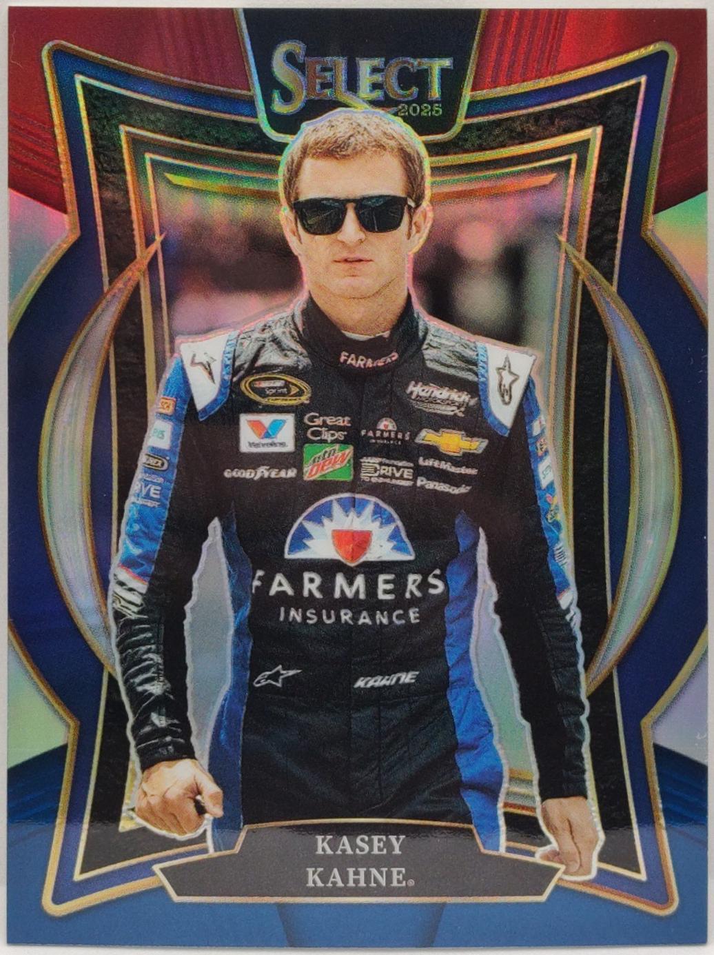 Kasey Kahne [Red Blue Prizm] #74