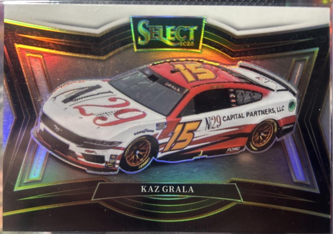 Kaz Grala [Black White Prizm] #200