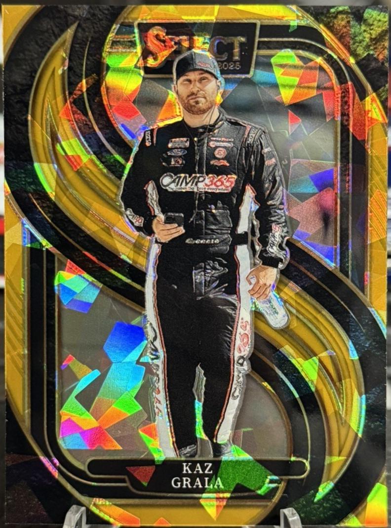 Kaz Grala [Gold Ice Prizm] #300
