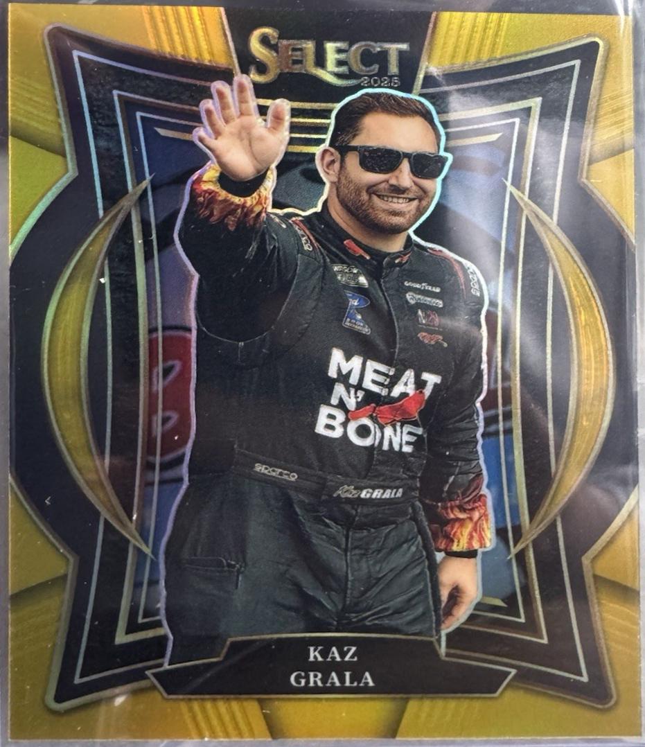 Kaz Grala [Gold Prizm] #100