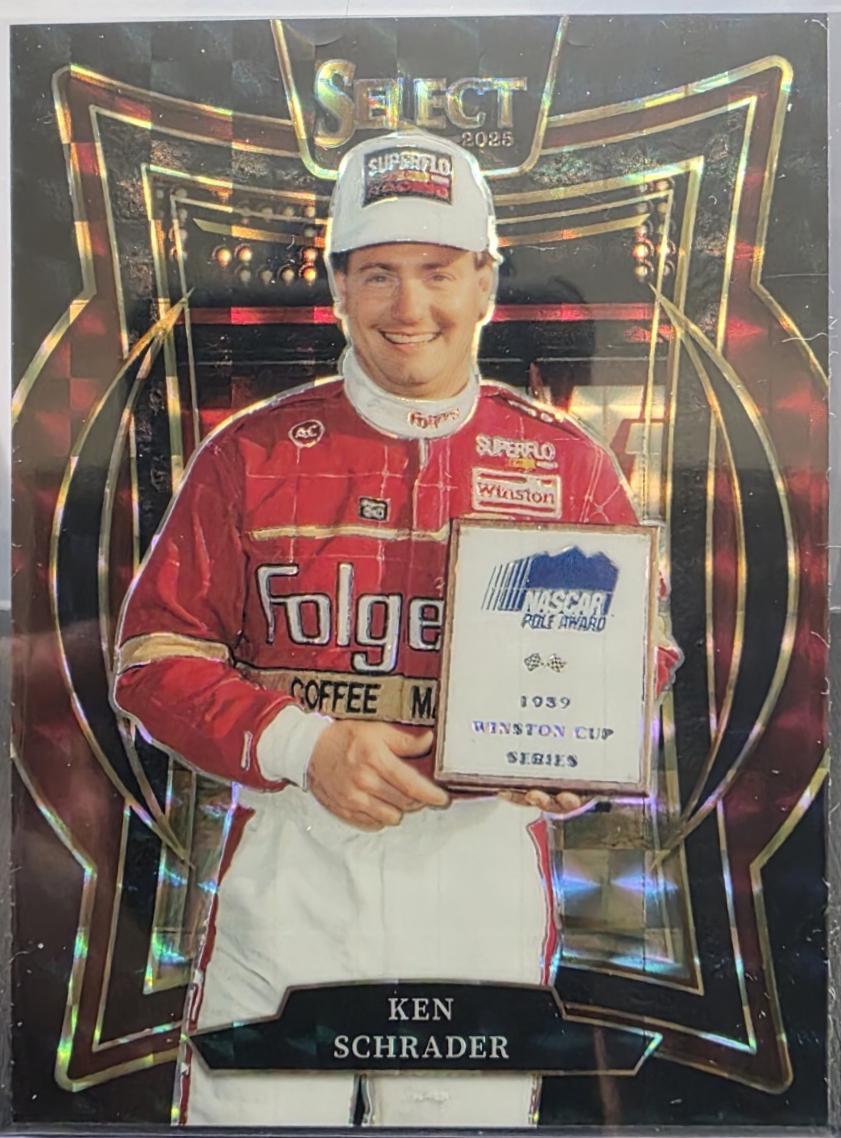 Ken Schrader [Black Finite Prizm] #29