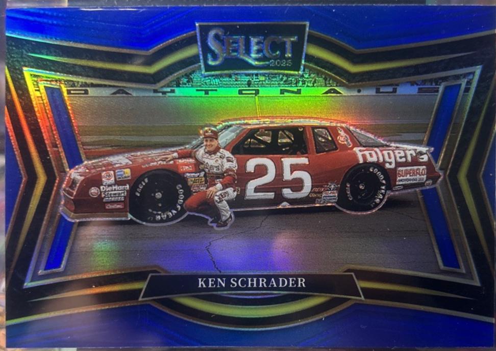 Ken Schrader [Blue Prizm] #129