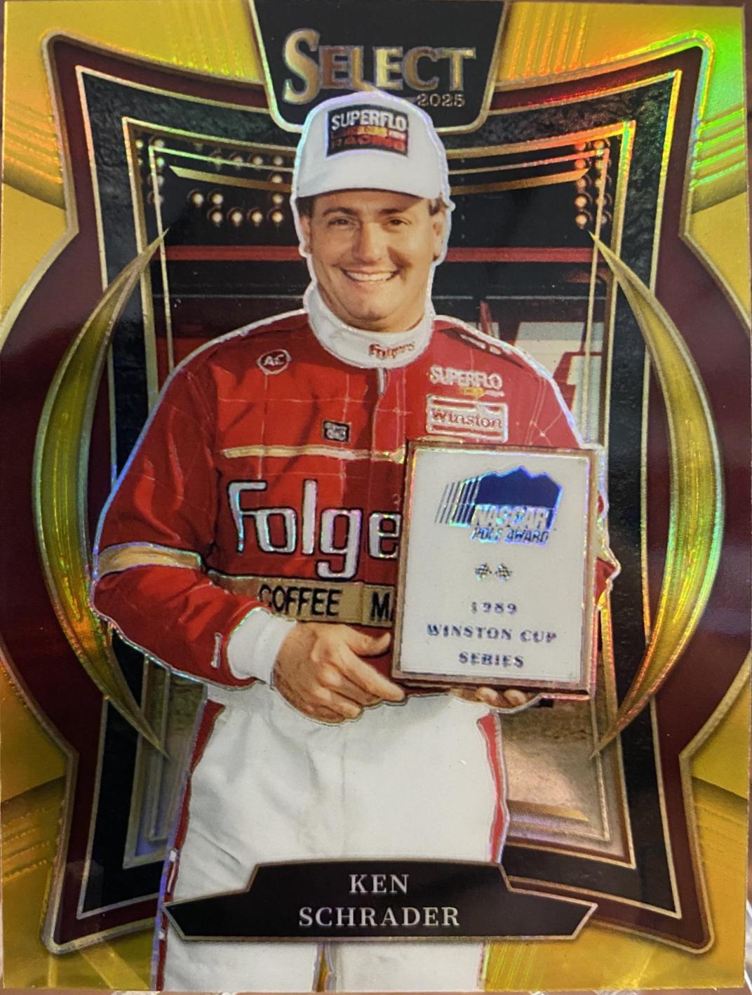 Ken Schrader [Gold Prizm] #29