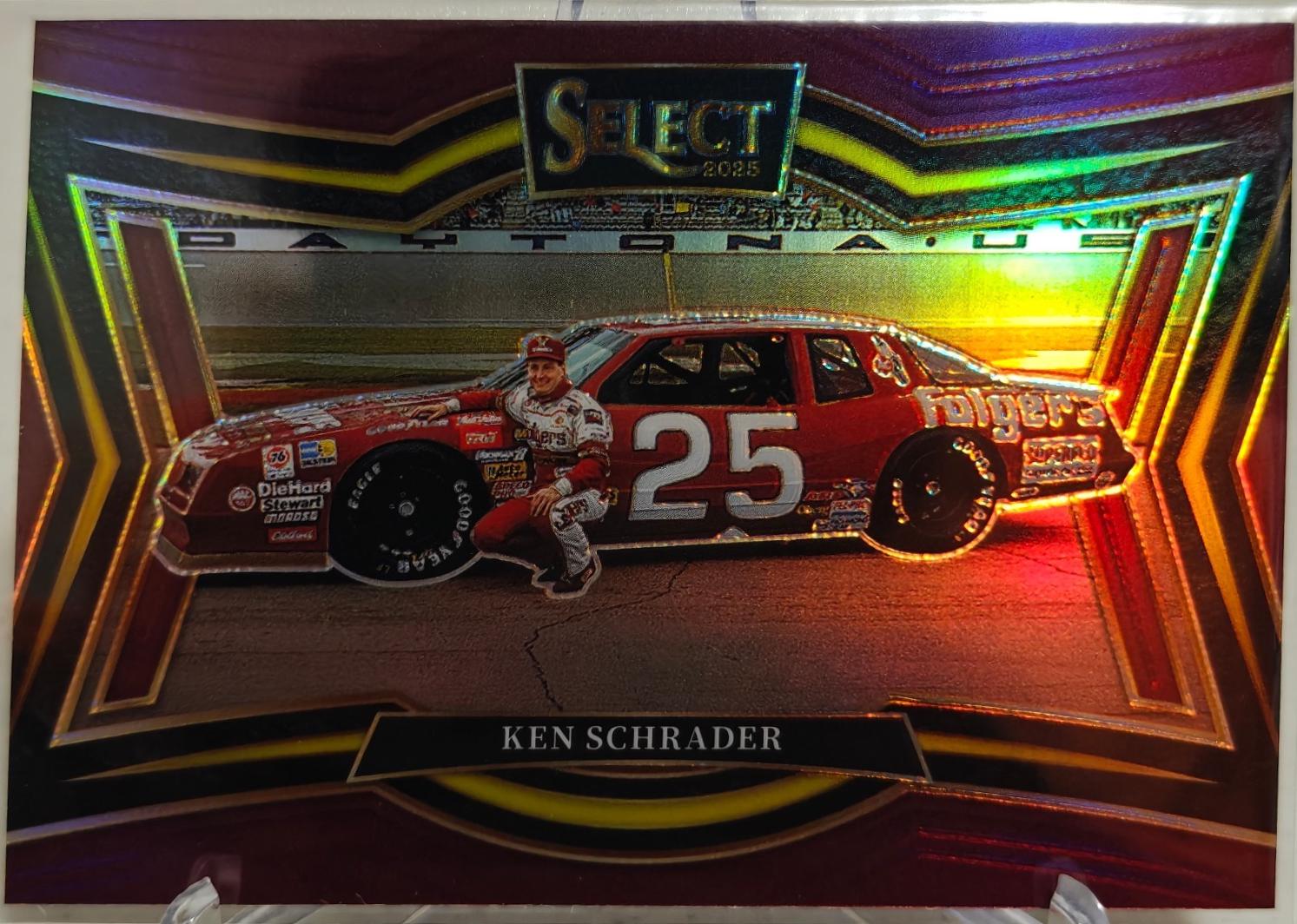 Ken Schrader [Maroon Prizm] #129