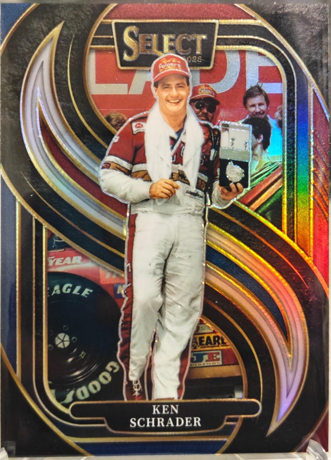 Ken Schrader [Red Blue Prizm] #229