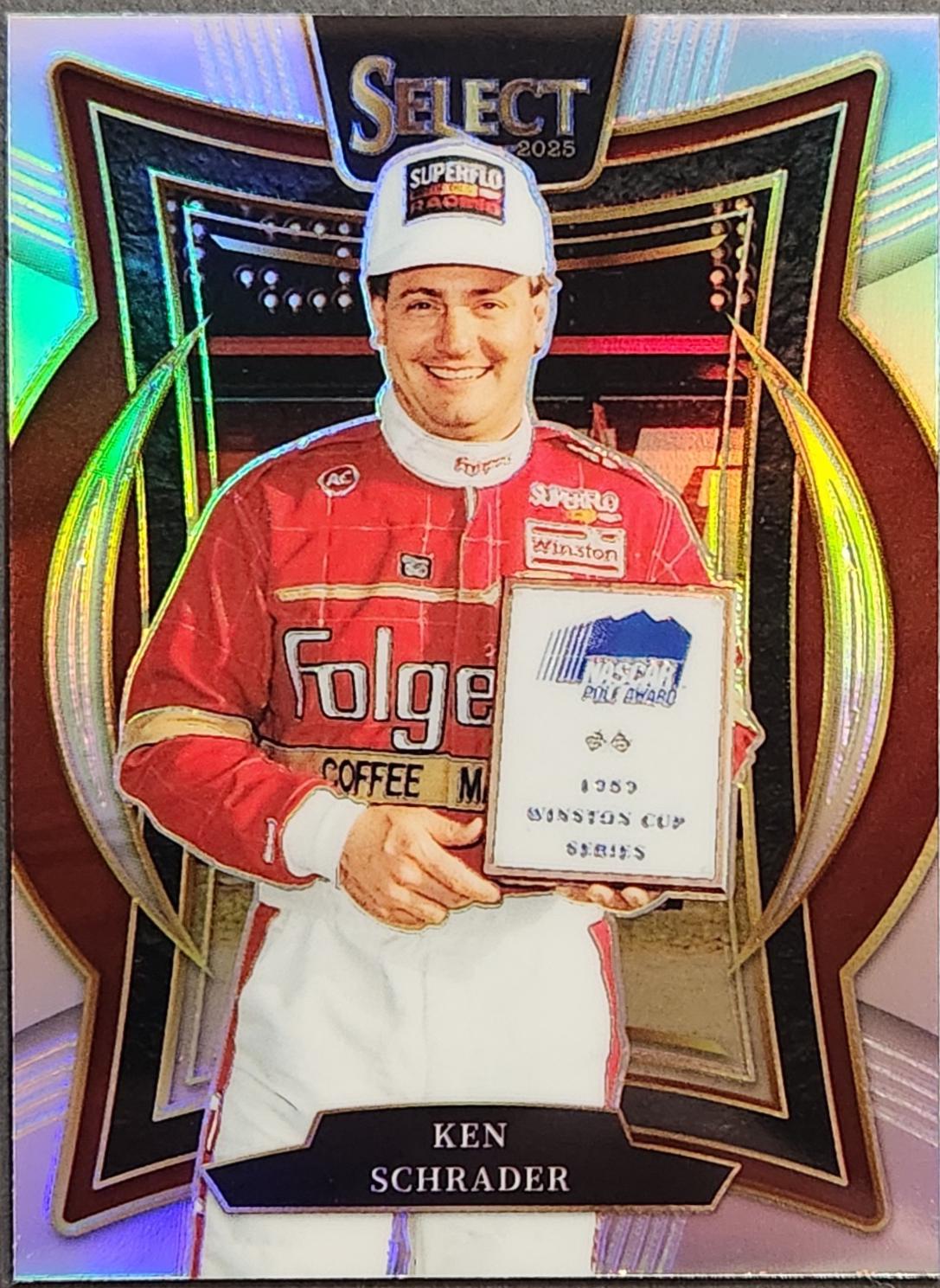 Ken Schrader [Silver Prizm] #29