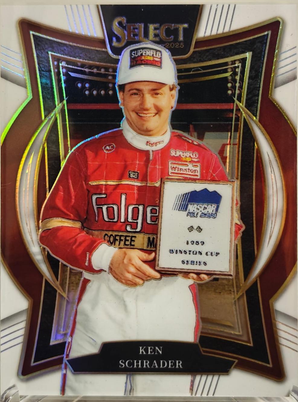 Ken Schrader [White Prizm] #29