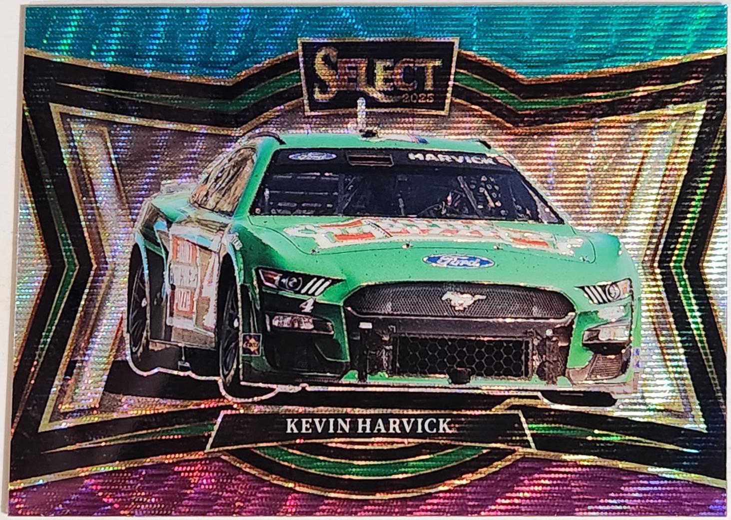 Kevin Harvick [Tri-Color Prizm] #135