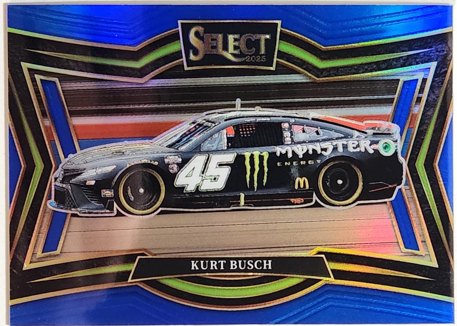 Kurt Busch [Blue Prizm] #128