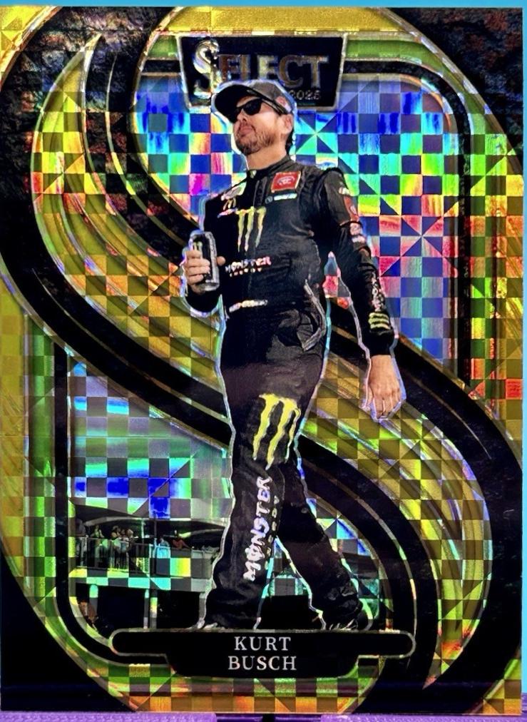 Kurt Busch [Gold Power Plaid] #228