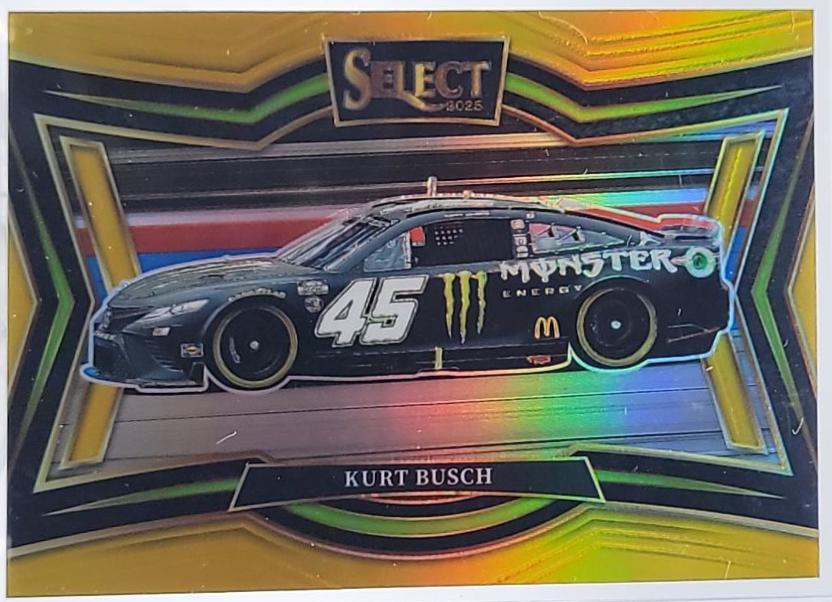 Kurt Busch [Gold Prizm] #128