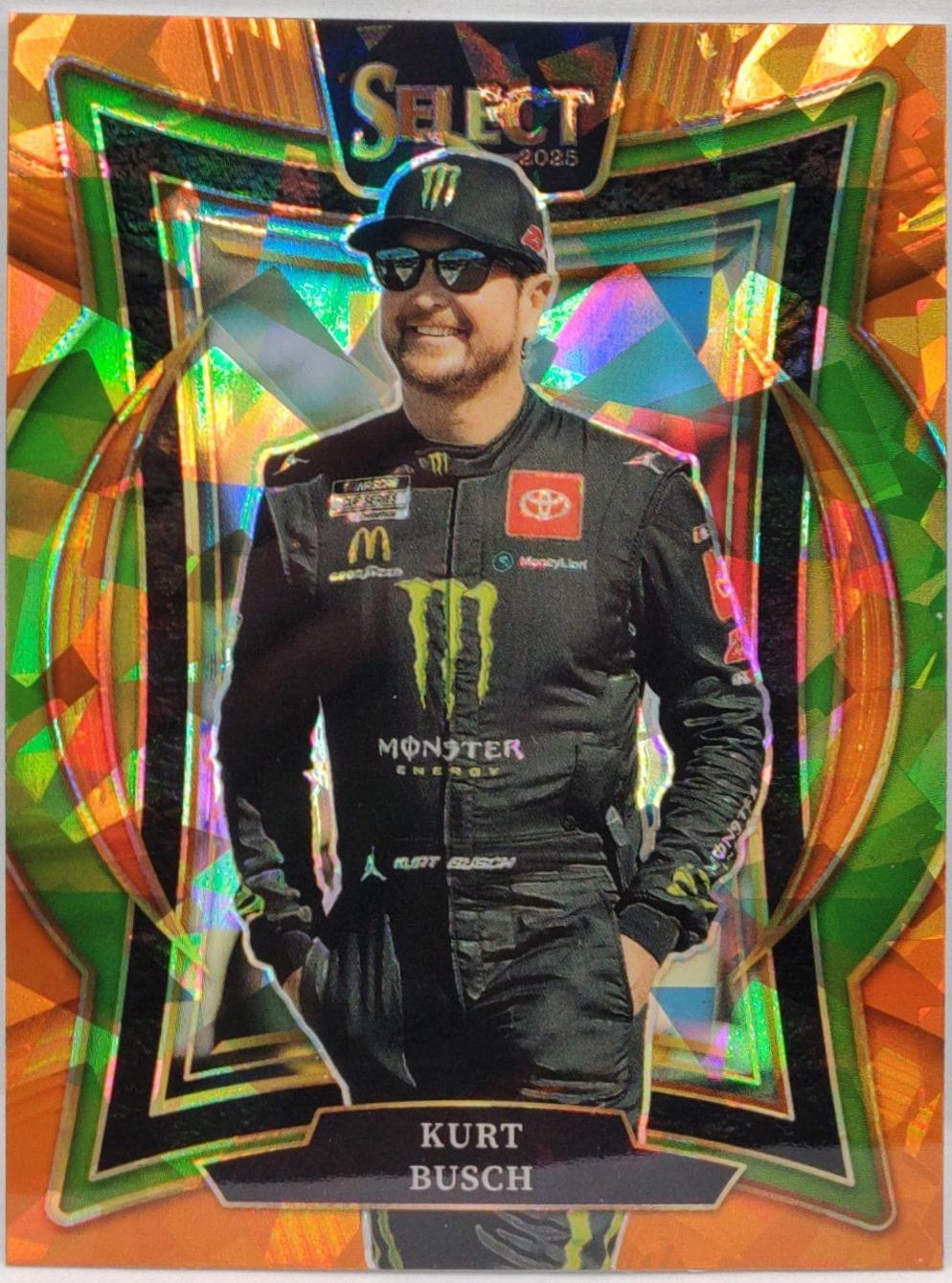 Kurt Busch [Orange Ice Prizm] #28