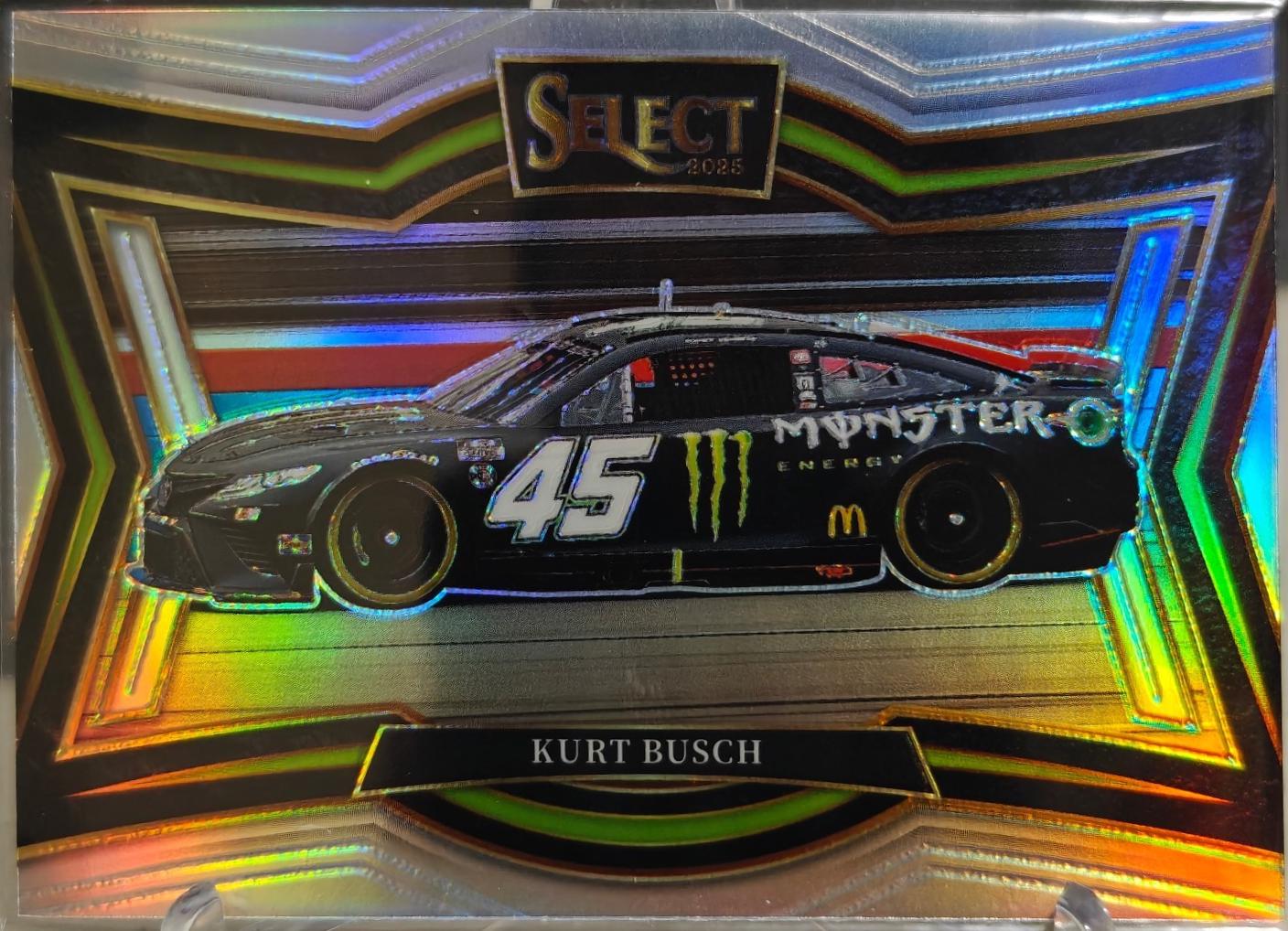 Kurt Busch [Silver Prizm] #128
