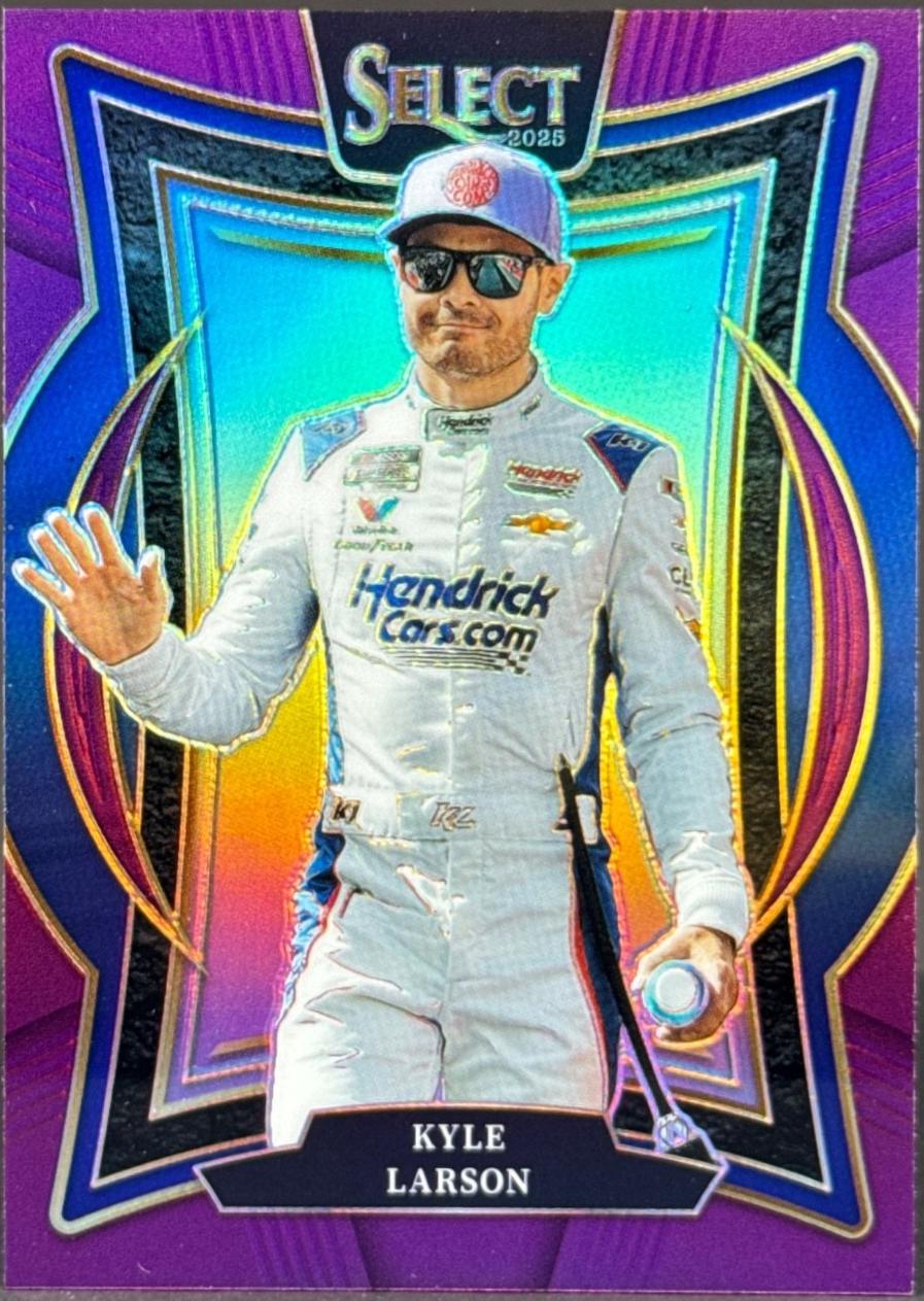 Kyle Larson [Light Blue Prizm] #7
