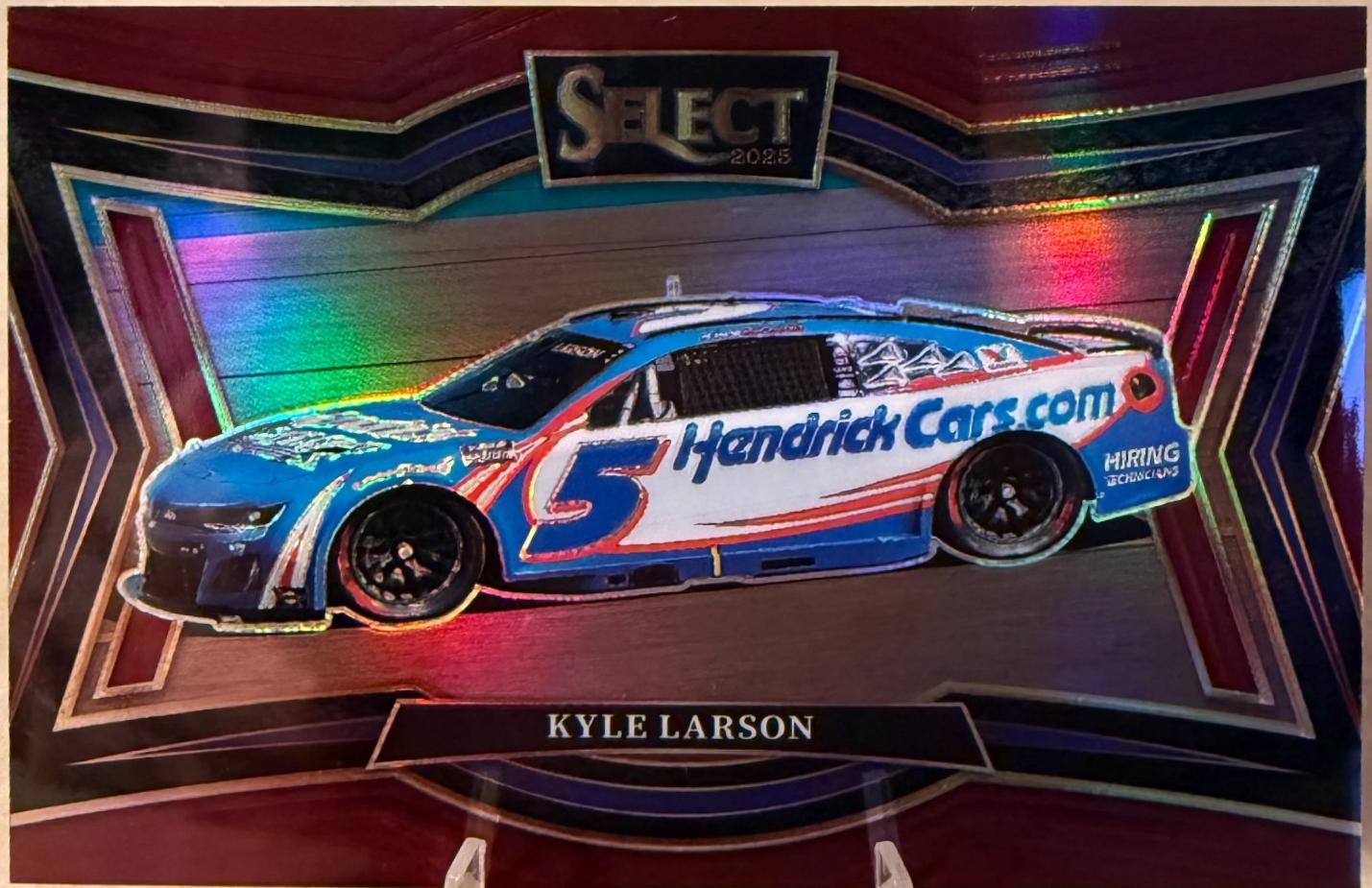 Kyle Larson [Maroon Prizm] #107