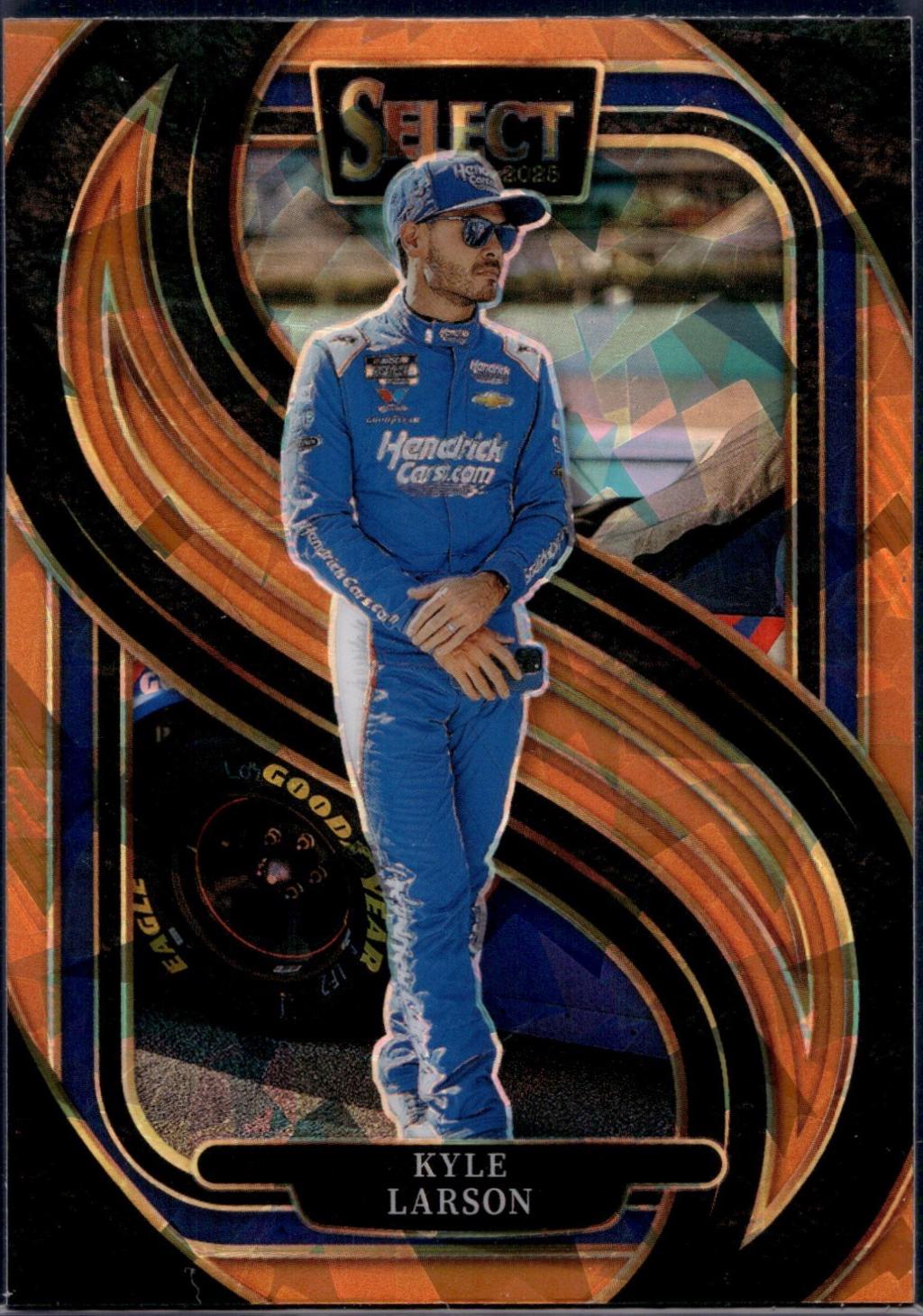 Kyle Larson [Orange Ice Prizm] #207
