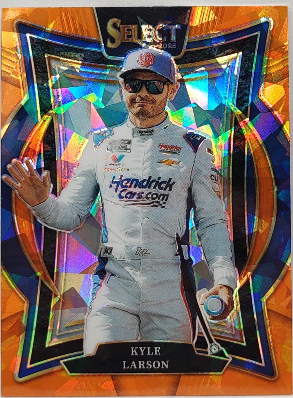 Kyle Larson [Orange Ice Prizm] #7