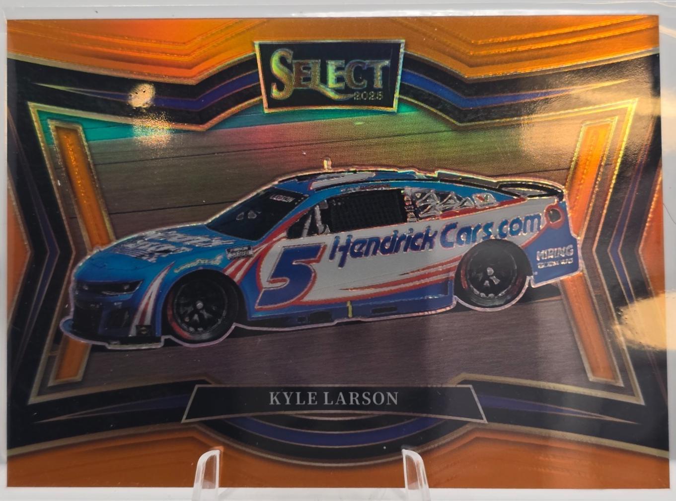 Kyle Larson [Orange Prizm] #107