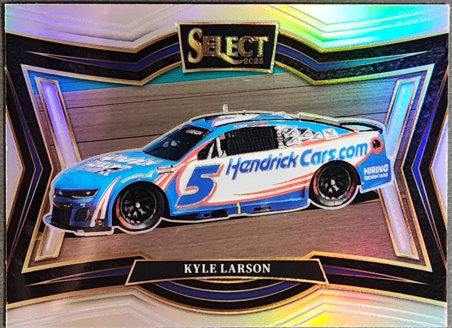 Kyle Larson [Silver Prizm] #107