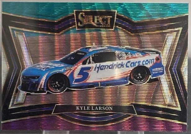 Kyle Larson [Tri-Color Prizm] #107