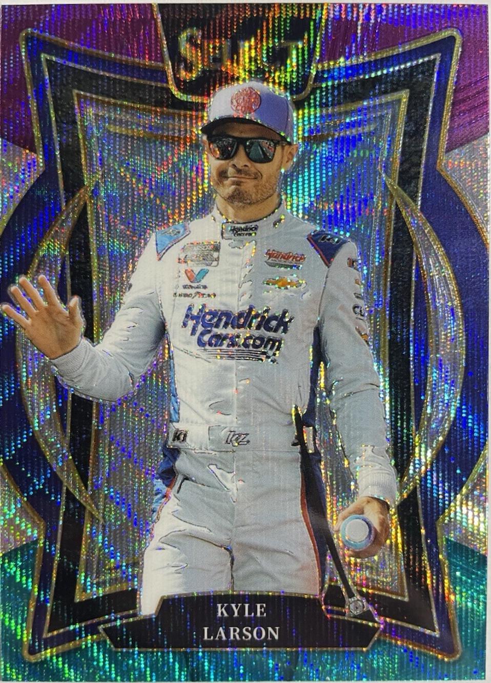 Kyle Larson [Tri-Color Prizm] #7