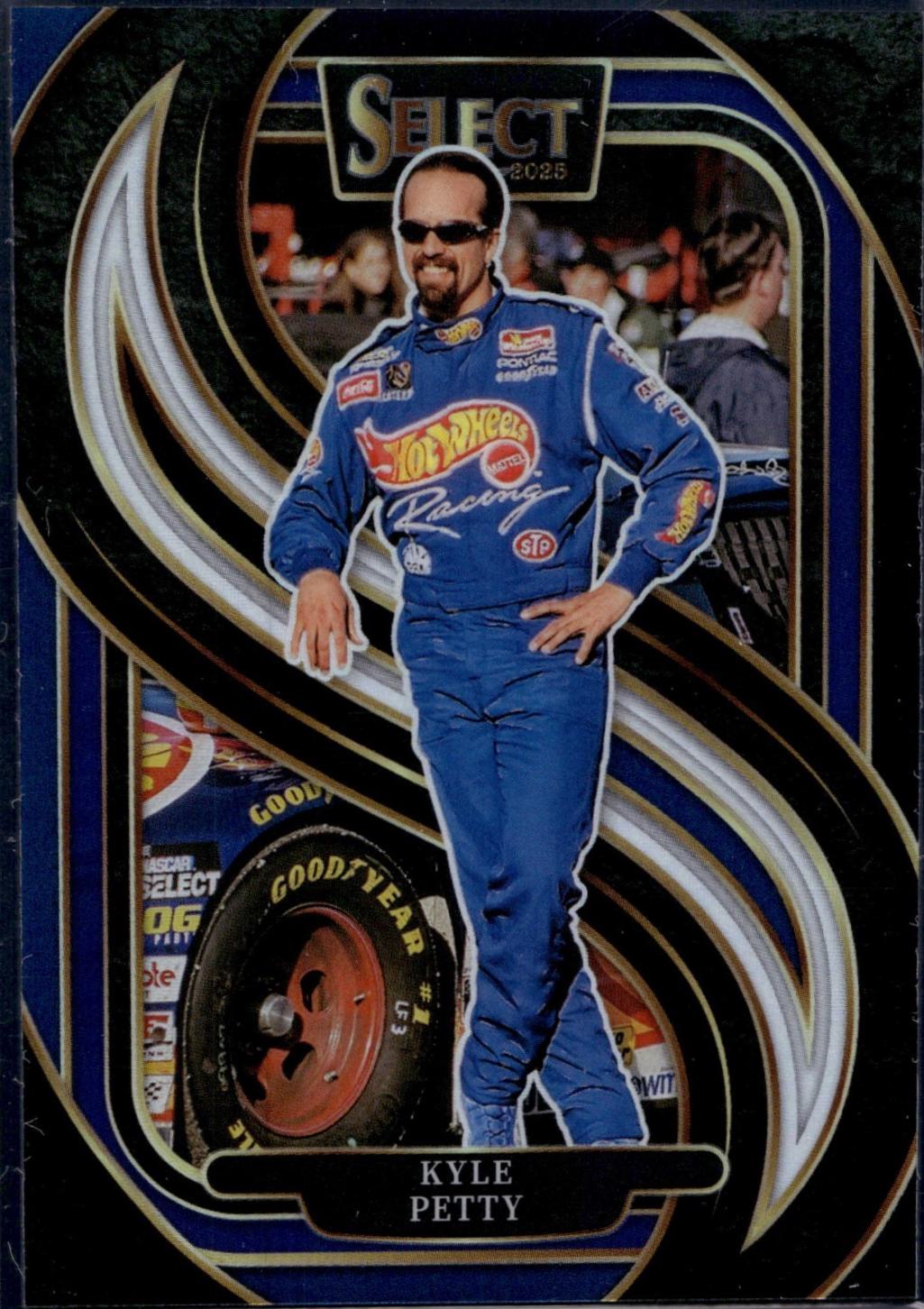 Kyle Petty [Black Blue Prizm] #236