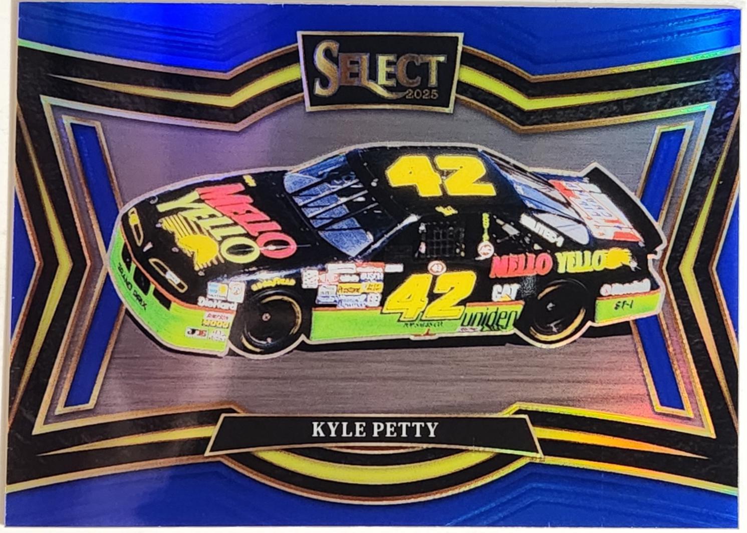 Kyle Petty [Blue Prizm] #136