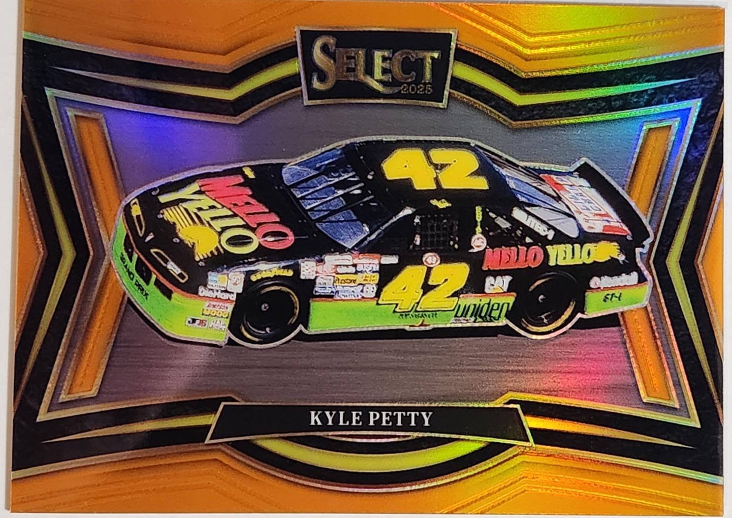Kyle Petty [Orange Prizm] #136
