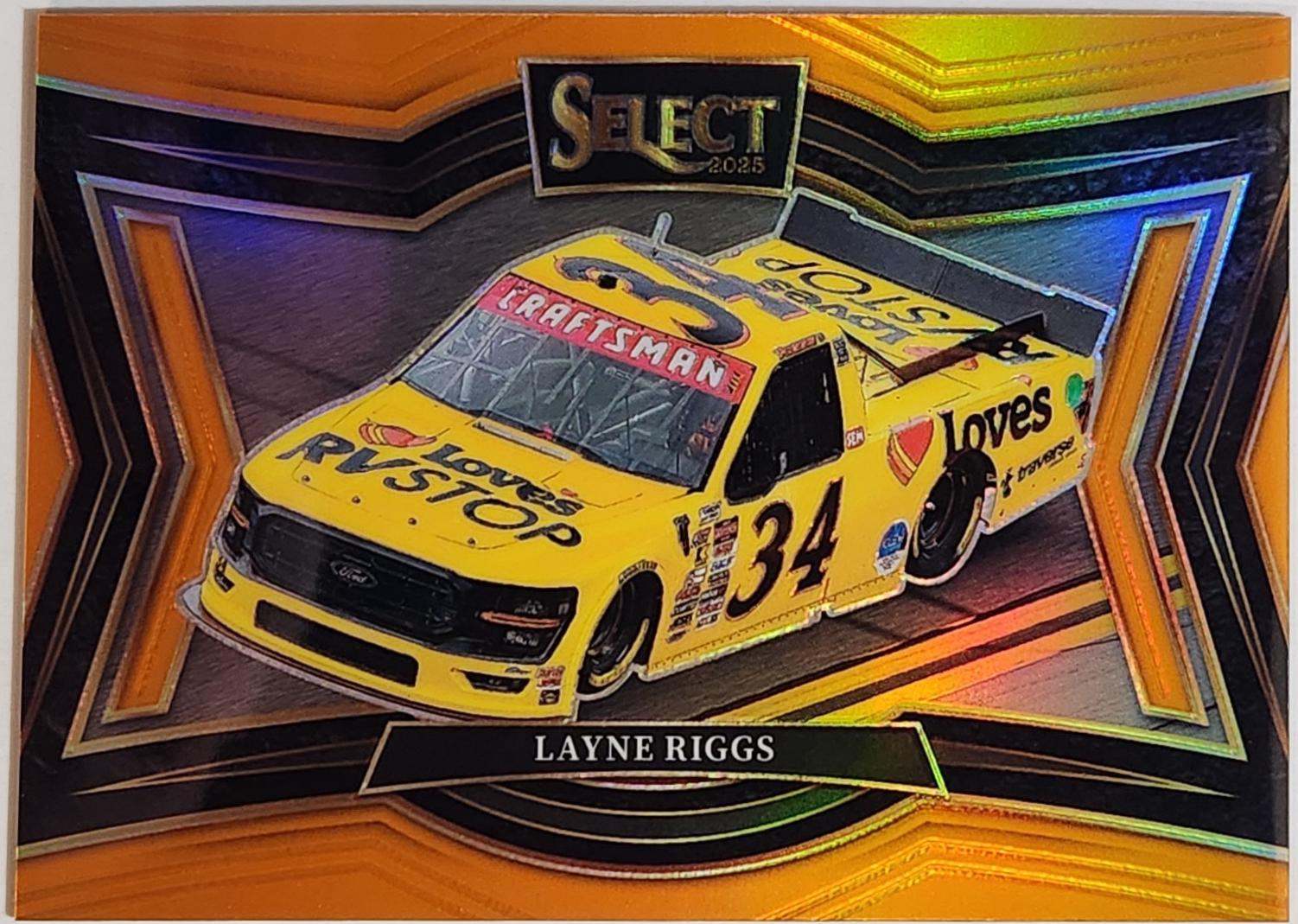 Layne Riggs [Orange Prizm] #109