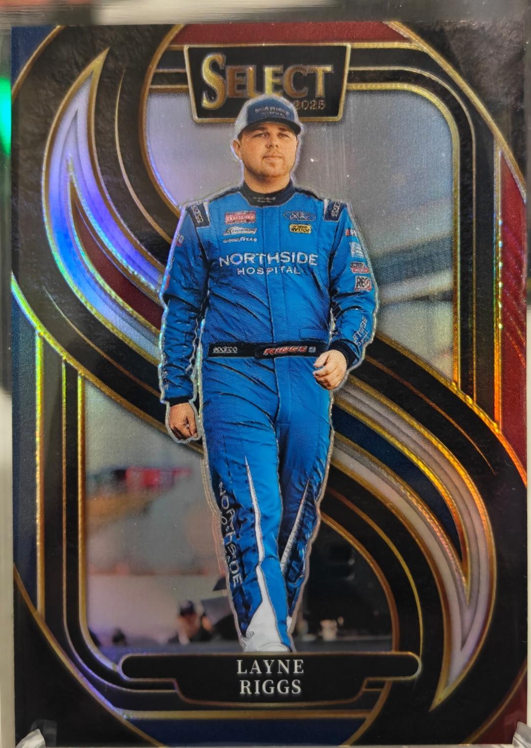 Layne Riggs [Red Blue Prizm] #209
