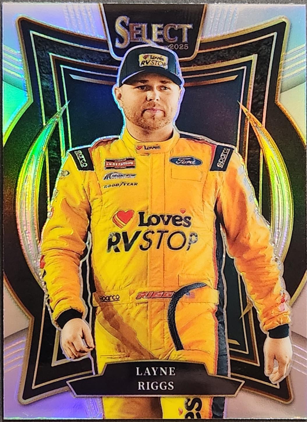 Layne Riggs [Silver Prizm] #9
