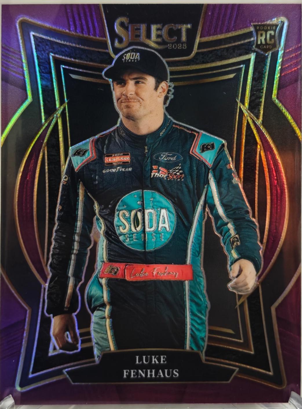 Luke Fenhaus [Light Blue Prizm] #46