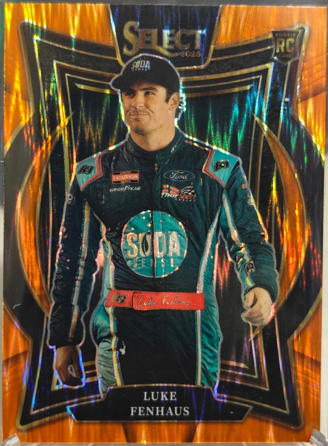 Luke Fenhaus [Orange Flash Prizm] #46