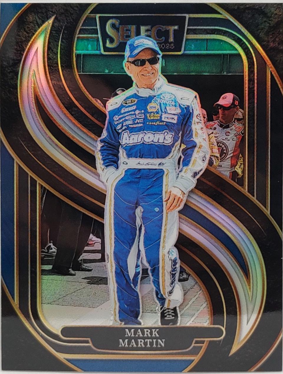 Mark Martin [Black Blue Prizm] #242
