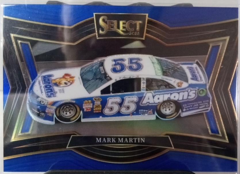 Mark Martin [Blue Prizm] #142