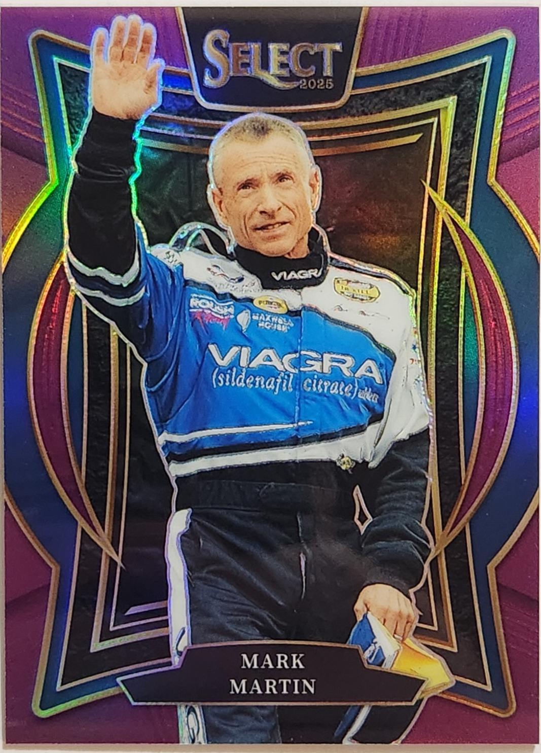 Mark Martin [Light Blue Prizm] #42